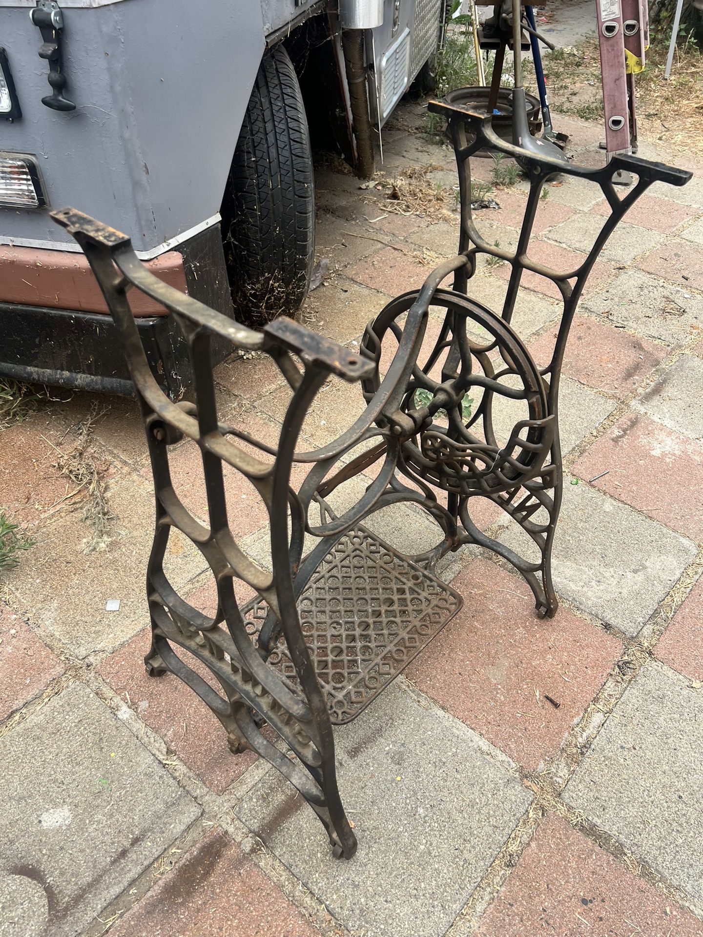 Antique Sewing Machine Legs