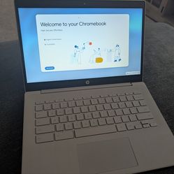 HP Chromebook 14” Laptop – Fast & Lightweight