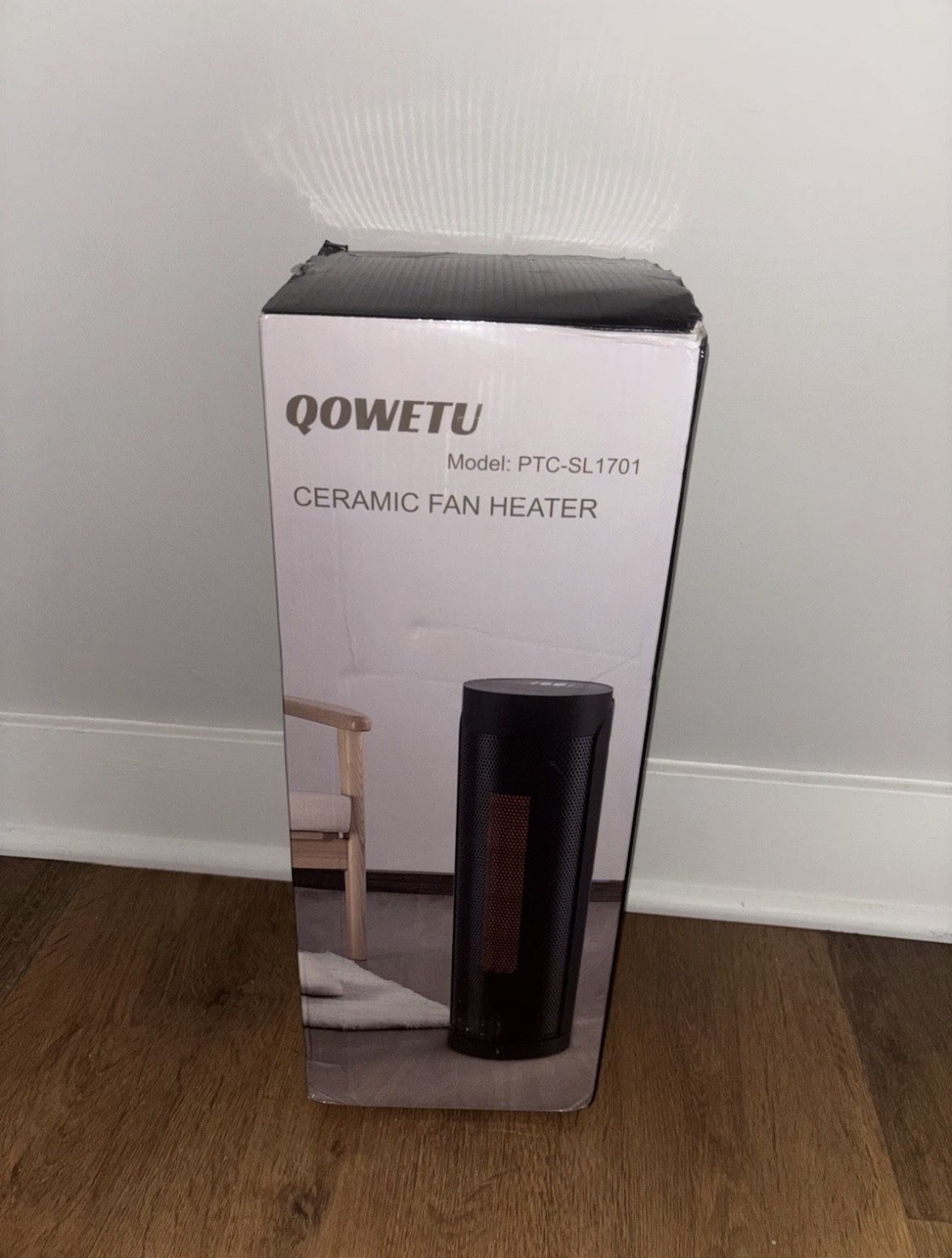 QOWETU Ceramic Fan Heater