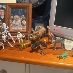 Jurassic Park And Star Wars Action Figure Sale