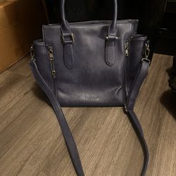Navy Blue Goson Conceal Carry Tote Bag - Large & Fashionable Purses for Women with Multiple Pockets