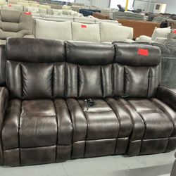 Leather Sofa 
