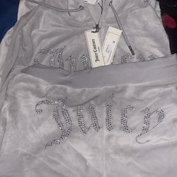 juicy couture brand new i have gray white black pink teal 