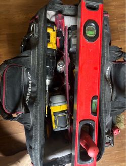 Husky bag with AV tools