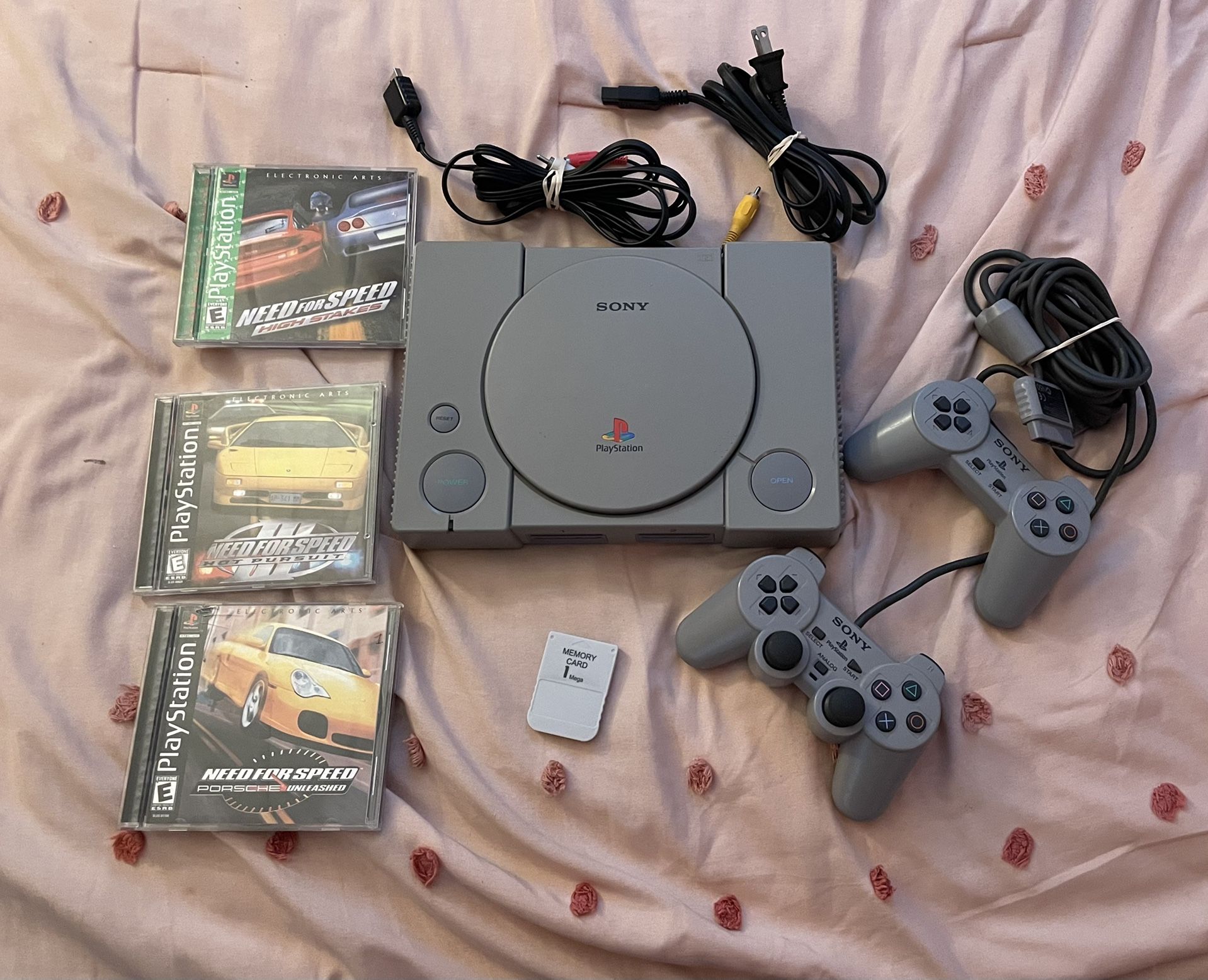 PS1 - NFS Games - High Stakes - Porsche Unleash - Hot Pursuit