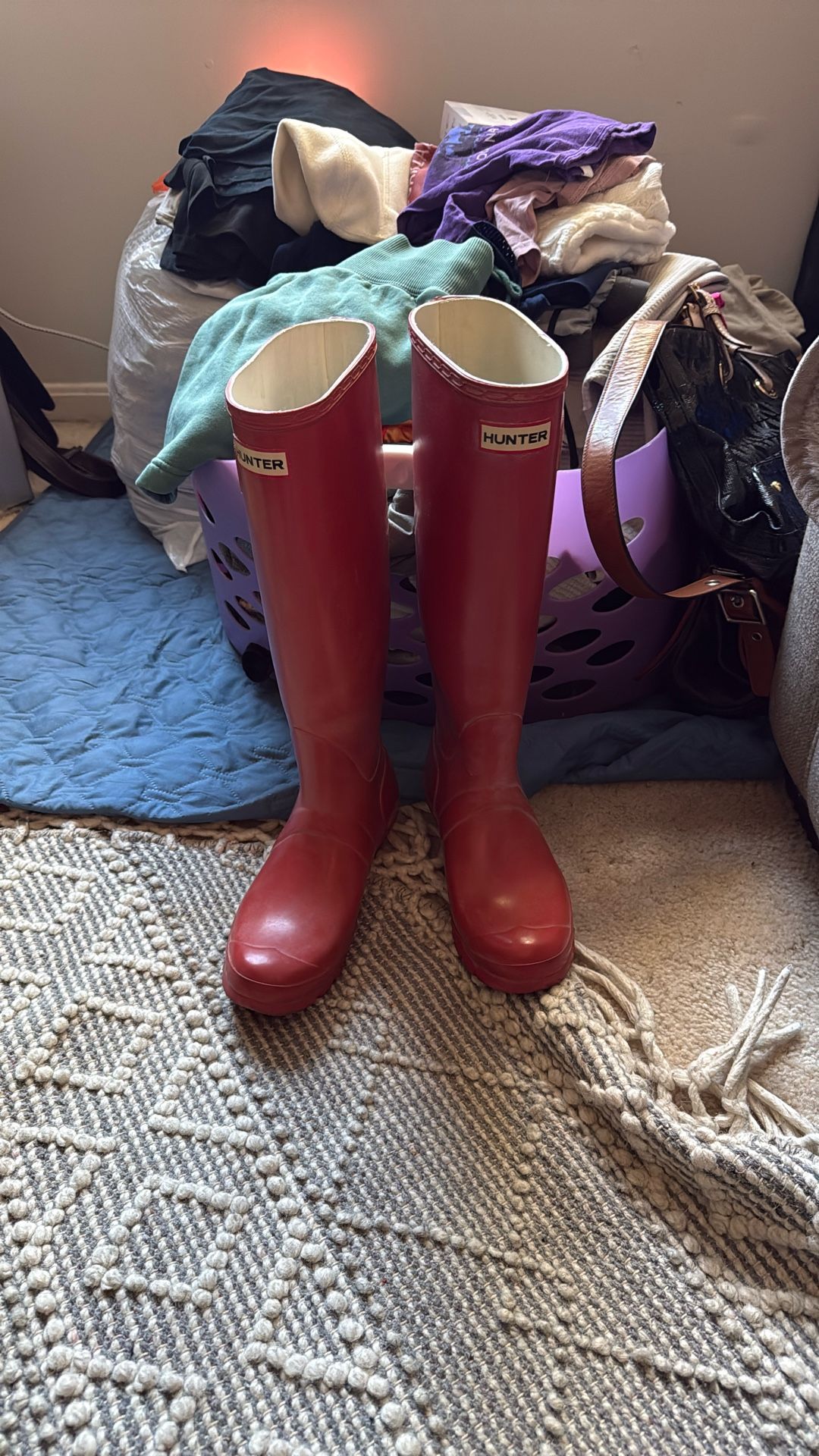 Hunter Boots Size 8
