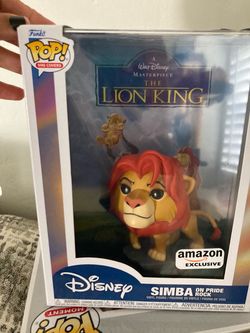 Funko Pop VHS Cover Lion King Simba Amazon Exclusive