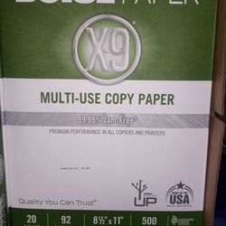 Copy paper $3 a pack in midfield multiple packs available
