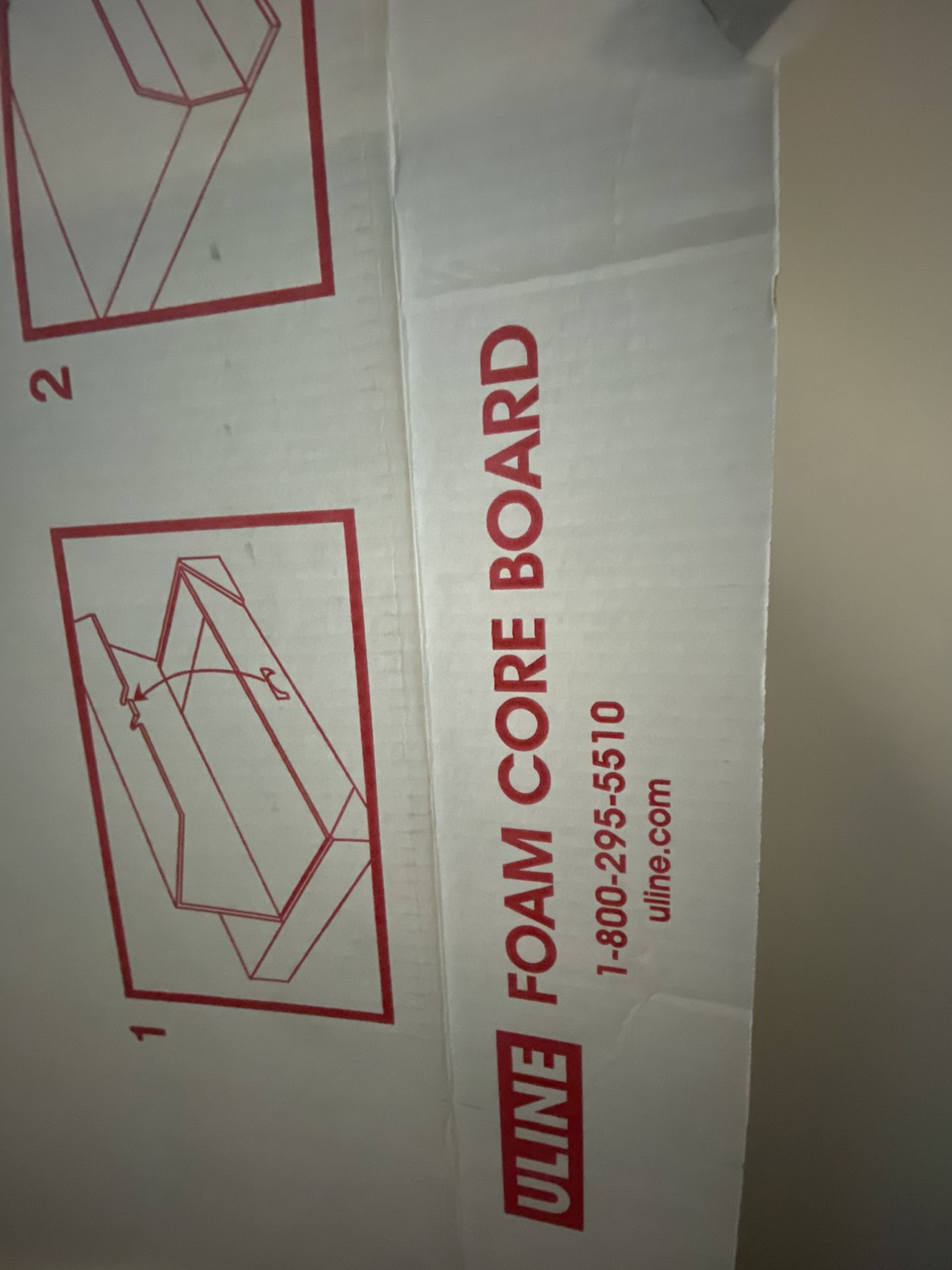 Uline Foam Core Board