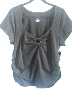 NWT Torrid black O-ring top 3