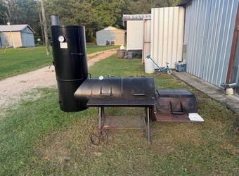 Heavy Duty Offset BBQ Smoker Grill