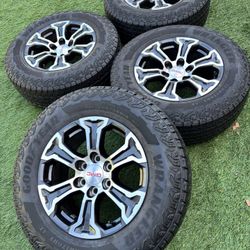 Chevy Silverado Tahoe Yukon rims GMC Sierra Denali Avalanche rines llantas Suburban rims Chevrolet Z71 4x4 rims tires trail boss rims Tires