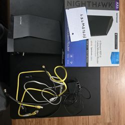 Nighthawk AX6 Netgear Wifi 6 Cable Modem/Router