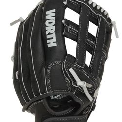 Worth All Leather Softball Glove 
