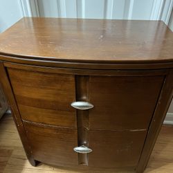 NFL night Stand. Solid Wood 