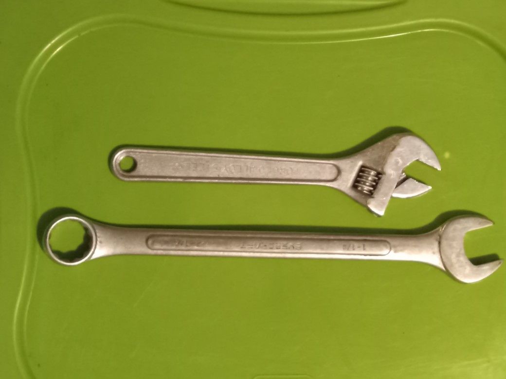 Sears & Evercraft Wrenches Set Of 2