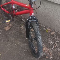 16 Inch Bmx Bicycle Tony Hawk,  Has 1 Flat Tire