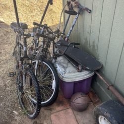 Bikes Boards Scooters And Storage Box