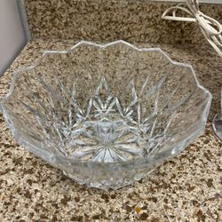 Crystal Mikasa Fruit Bowl