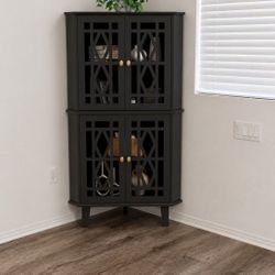 Brand New Tall Corner Cabinet Factory Sealed