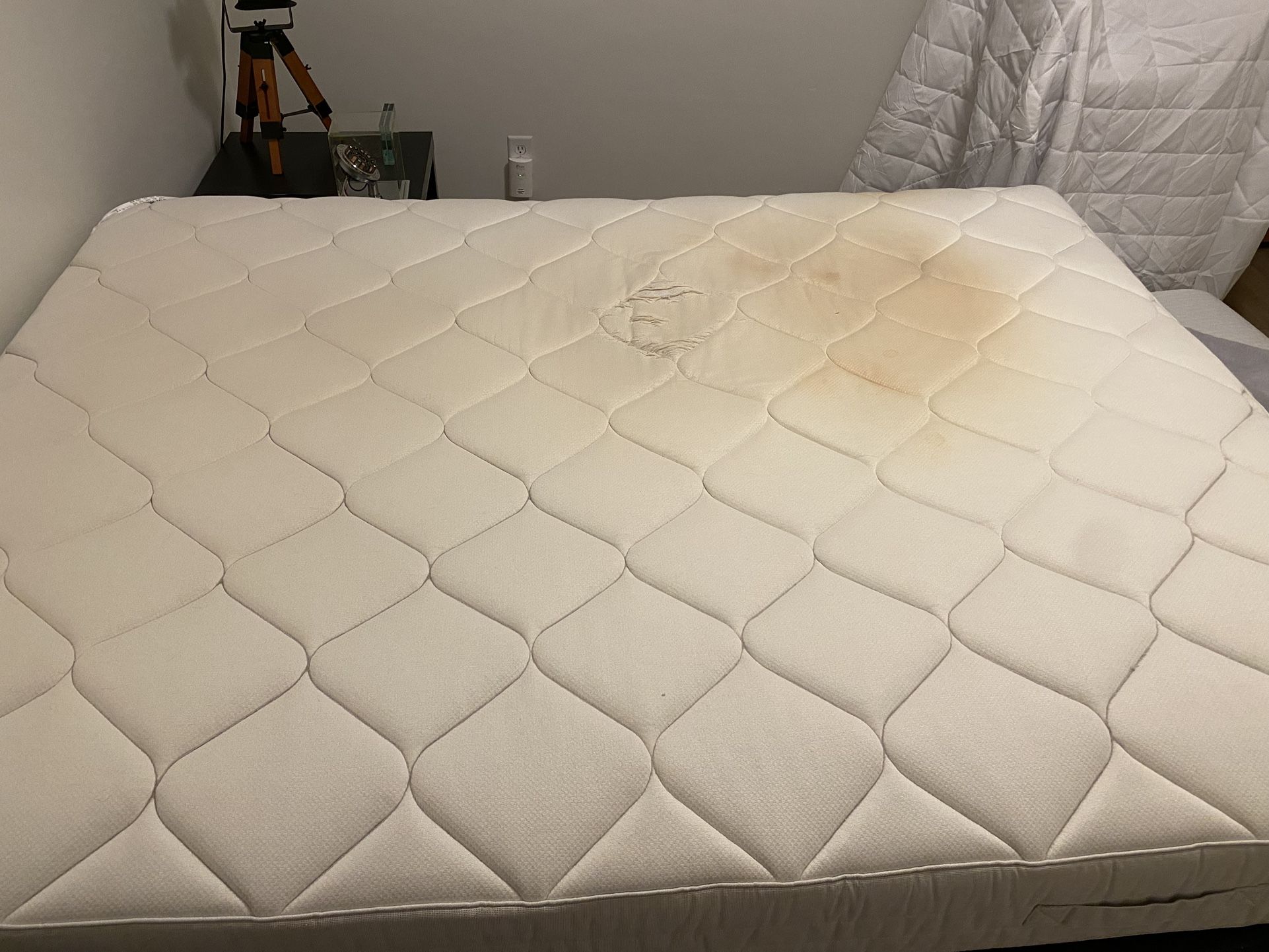 FREE QUEEN BED & BOX SPRING!!!