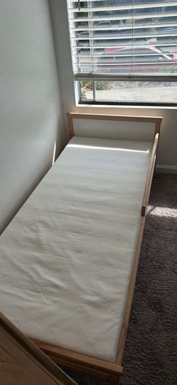 Toddler bed and  mattress