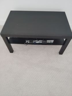 Black coffee or tv table