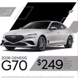 2026 Genesis G70