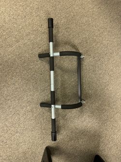 New pull up bar stretch workout 🏋️