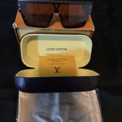 LV Monogram Orange Lenses Sunglasses