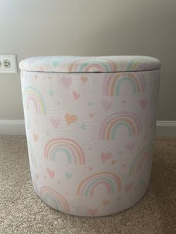 Storage Ottoman For Girl 