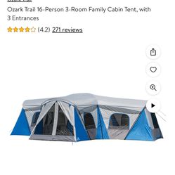 16 Person Tent Ozark