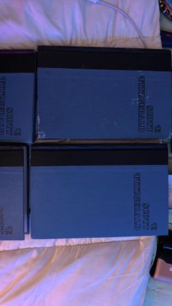 Vintage F. Scott Fitzgerald 4-Book Set (Scribner Hardcovers)