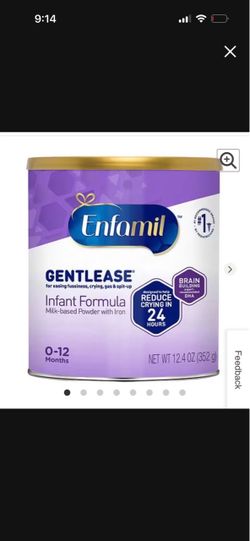 Enfamil Gentlease Infant Formula 12.4 oz