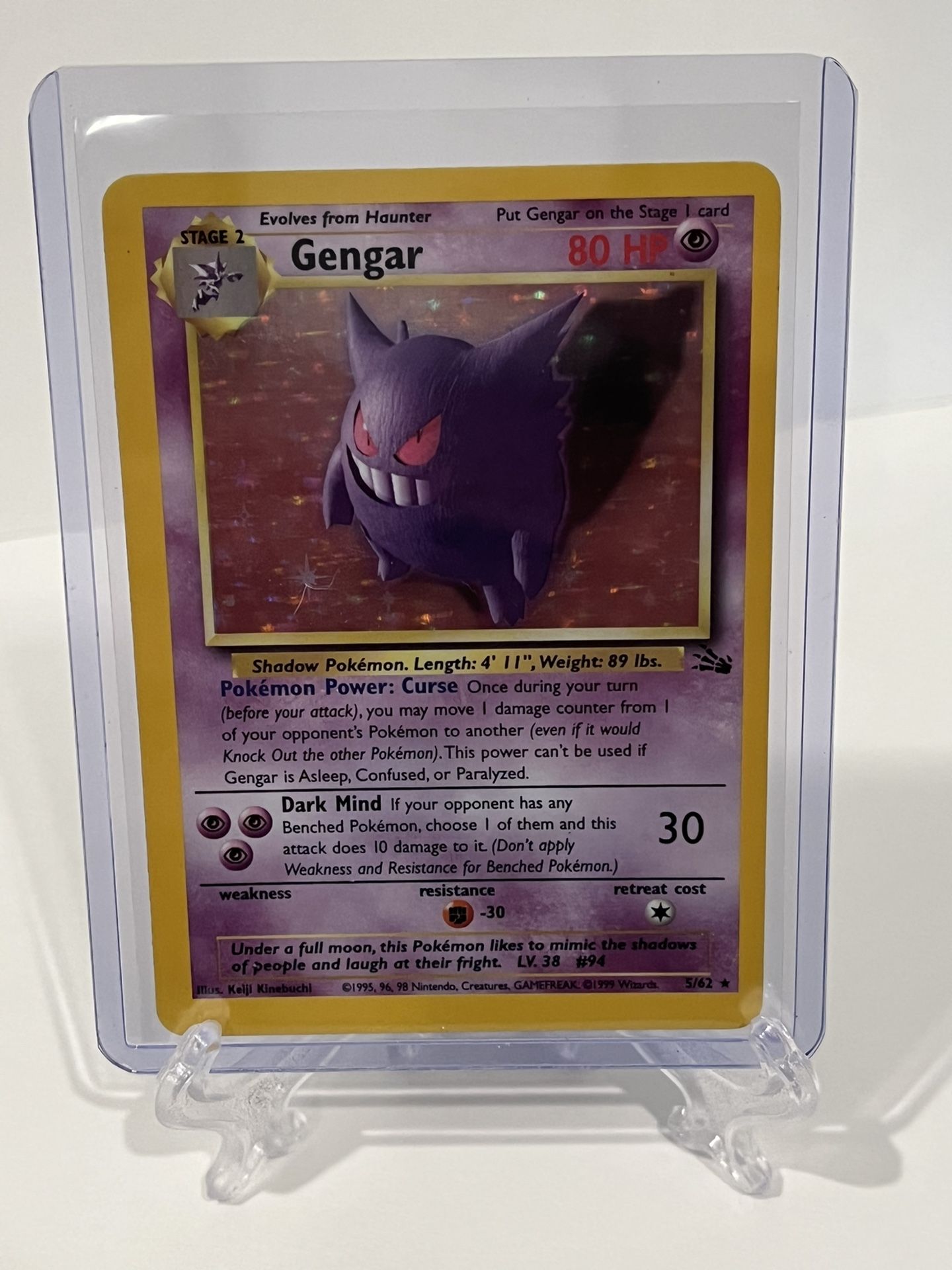 pikachu pokemon card iron tail 1999 POKEMON FOSSIL 1ST EDITION HOLO GENGAR #5 CGC 10 GEM MINT – lowpopping