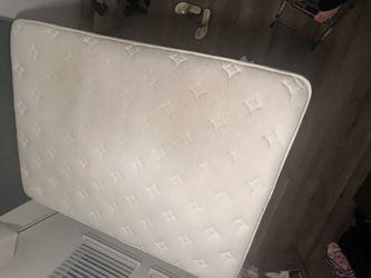 White Mattress with Star Pattern