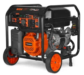 Dual Fuel Portable Generator WEN DF8000X 8000W 120V/240V , Electric Start, 340cc