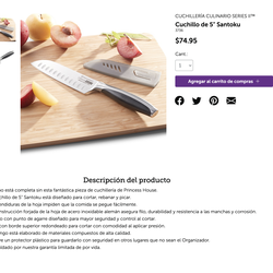 Cuchillo santoku 5”