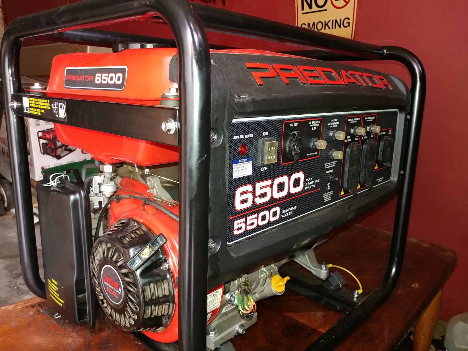 Predator 6500 Watt Generator for sale