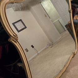 Antique Vintage Floor/ Wall Mirror