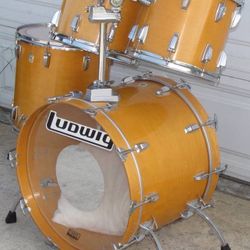 Vintage Ludwig 80's Classic Maple Drum Set ThermoGloss 12" 13" 16" 22" Modular