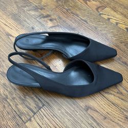 Black H&M Kitten Heels