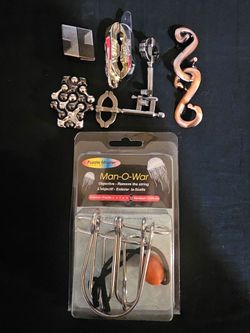 Six Hanayama Puzzle/Fidget Sets