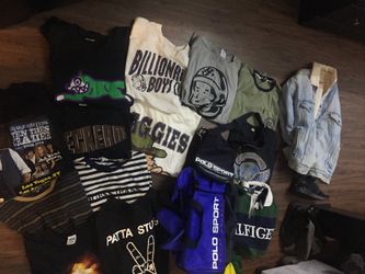 Clothes for sale need gone