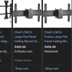 Ceiling Hanging TV Mounts
