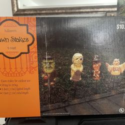 New. In Box.Light Up Stakes For Halloween. 