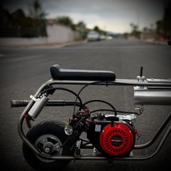 Custom Low-Profile Mini Bike Seat