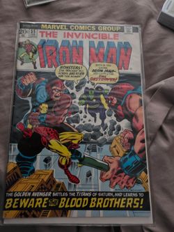 Iron man comic mint 3.000 obo