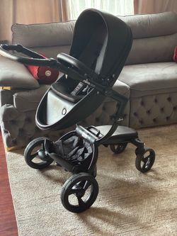 Mima xari black stroller