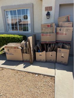 Moving Boxes (all sizes needed to move)